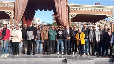 رئيس الكتلة البرلمانية لنواب السويس في زيارة لـ جبل الملح بـ