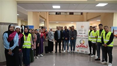 وحدة التضامن الاجتماعي بجامعة الفيوم تنظم ورشًا تدريبية للطلاب
