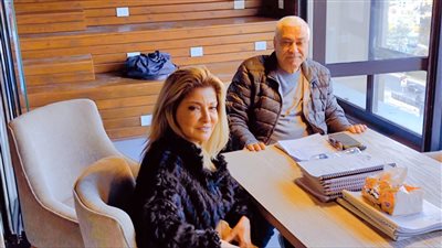 استعدادا لرمضان 2023.. علا غانم ومحمد النقلي في بروفات مسلسل «توحة» 