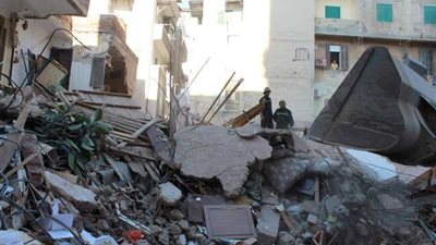 عاجل| انهيار عقار في الإسكندرية.. قديم ومكون من  3 طوابق