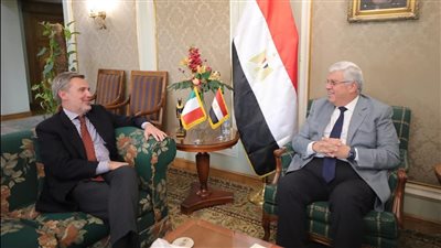 وزير التعليم العالي يبحث آليات التعاون العلمي والتكنولوجي مع إيطاليا