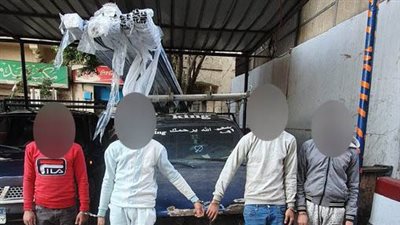 الداخلية: ضبط 4 أشخاص بتهمة سرقة الوميتال من موقع تحت الإنشاء