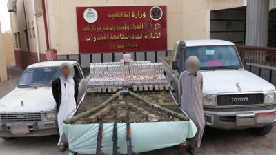 الداخلية: ضبط ثلاثة عناصر بحوزتهم 1610 طربة حشيش و66 ألف قرص مخدر