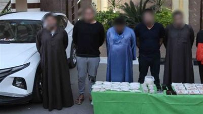 للإتجار فى المواد المخدرة.. حملة أمنية إستهدفت بؤرة اجرامية بالقليوبية 
