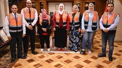 القباج تستعرض تقريرًا عن جهود فريق التدخل السريع خلال عام 2022