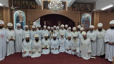 أسقف السويس يترأس قداس التذكار التاسع لنياحة الأنبا أغناطيوس