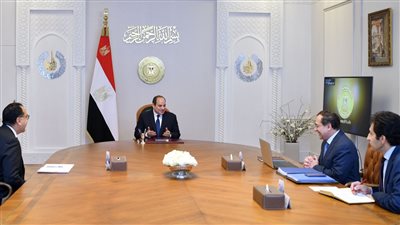 الرئيس السيسي يوجه بتكثيف البحث وتوسيع رقعة مناطق الاستكشافات الجديدة للغاز الطبيعي