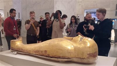 فريق ديزني أون آيس يزور المتحف القومي للحضارة المصرية