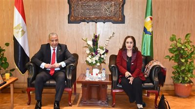 محافظ الفيوم يبحث مع مكافحة ومنع الهجرة غير الشرعية سبل التعاون المشترك  