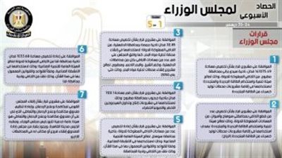 نشاط مجلس الوزراء في أسبوع.. قرارات واجتماعات هامة
