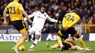 راشفورد يقود يونايتد للمربع الذهبي بالفوز على ولفرهامبتون  بـ بريميرليج