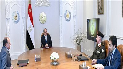 الرئيس السيسي يتابع الموقف التنفيذي والمخطط الزمني لمشروعات الهيئة الهندسية