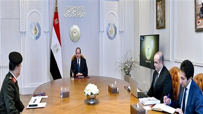 الرئيس السيسي يستعرض المشروعات الحالية والمستقبلية للشركة العربية العالمية للبصريات