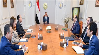 الرئيس السيسي يتابع  جهود وزارة الكهرباء الخاصة بالتغذية الكهربائية للمشروعات القومية