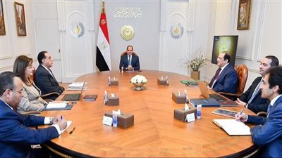 الرئيس عبد الفتاح السيسي يتابع  نشاط 