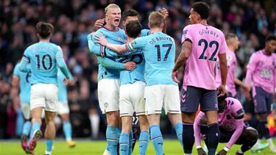 الدوري الإنجليزي.. مانشستر سيتي يتعادل مع إيفرتون ويفقد نقطتين