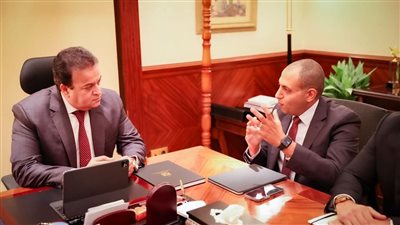 وزير الصحة يبحث سبل التعاون مع شركة MSD في مجال تدريب الفرق الطبية 