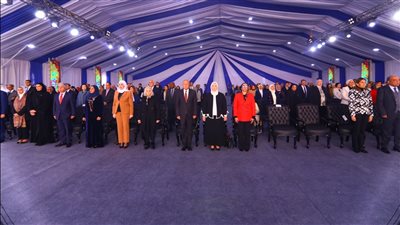 أمين عام جامعة الدول العربية ووزيرة التضامن الاجتماعي يفتتحان المعرض العربي للأسر المنتجة