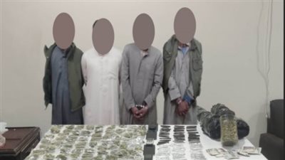 الأمن العام: ضبط 4 أشخاص بحوزتهم أكثر من 13.5 كيلو مخدرات بجنوب سيناء
