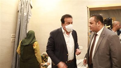 وزير الصحة يتفقد مستشفيي المنيرة العام وأحمد ماهر التعليمي   