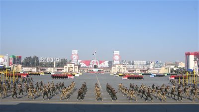 القوات المسلحة تحتفل بإنضمام الطلبة المستجدين المقبولين بالأكاديمية والكليات العسكرية