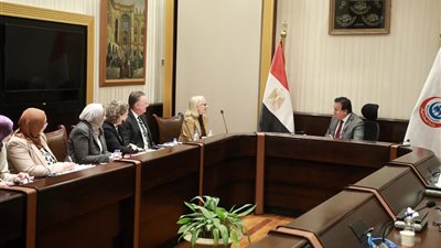 وزير الصحة يستقبل مدير الوكالة الأمريكية للتنمية الدولية في مصر لبحث التعاون المشترك