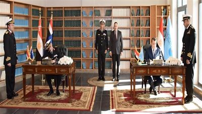 الكلية البحرية توقع بروتوكول تعاون مع جامعة الأسكندرية لتنمية القدرات والمهارات 