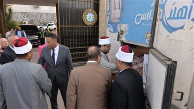 محافظ الدقهلية يشهد استلام الدفعه 17 من لحوم صكوك الأضاحي