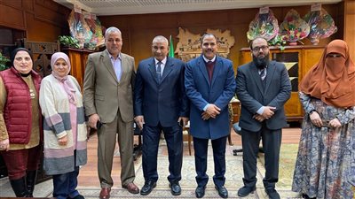 جامعة المنوفية تبحث مجالات الشراكة مع وزارة القوى العاملة 