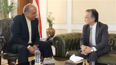 وزير قطاع الأعمال العام يبحث مع سفير اليابان تعزيز فرص الشراكة والتعاون الاقتصادي
