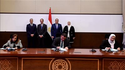 مدبولي يشهد توقيع بروتوكول ثلاثي لتفعيل واستدامة الشبكة القومية لخدمات الأشخاص ذوي الإعاقة 