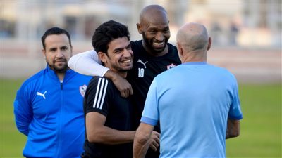 استعدادا للأهلي ..حسين ياسر يبدأ مهام عمله مع الزمالك في جهاز فيريرا