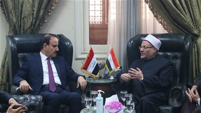 مفتي الجمهورية يستقبل رئيس ديوان الوقف السني العراقي