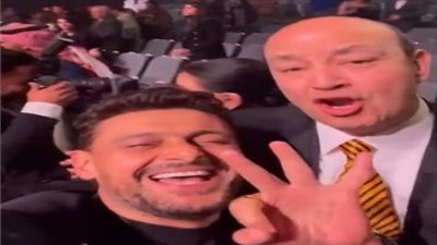 عمرو أديب.. فى فيديو تحفيل من رامز جلال بعد فوز الأهلي على الزمالك