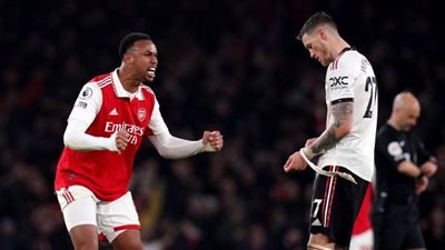 نحو اللقب..هدف قاتل يمنح أرسنال فوزاً صعباً أمام مانشستر يونايتد