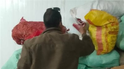 ضبط 2 طن لانشون ومصنعات لحوم غير صالحة للاستهلاك الآدمى 