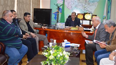 رئيس مياه الفيوم يتابع الموقف التنفيذي لمشروعات حياة كريمة