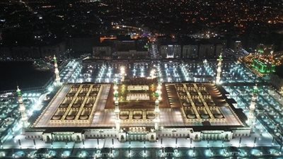 المسجد النبوي يستقبل قرابة ٨ ملايين زائر ومصل منذ بداية العام ١٤٤٤هـ 