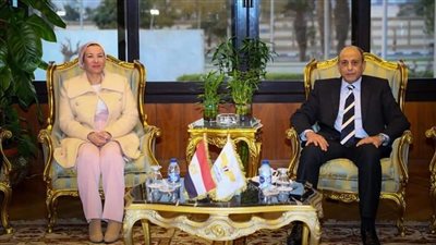 وزيرا الطيران والبيئة يفتتحان محطة جديدة للطاقة الشمسية بمطار القاهرة