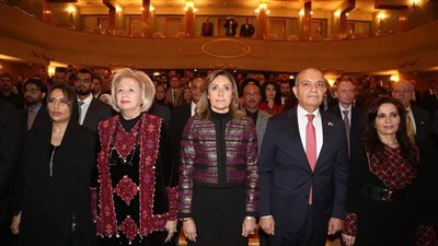 وزيرتا الثقافة المصرية والأردنية يشهدان 