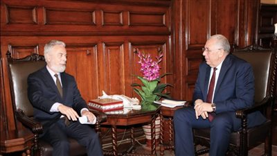 وزير الزراعة يبحث مع سفير البرازيل بالقاهرة سبل التعاون بين الجانبين