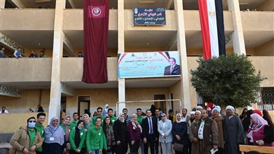 قافلة جامعة الفيوم التنموية الشاملة تنجح في تقديم الخدمات الطبية والتوعية للمواطنين