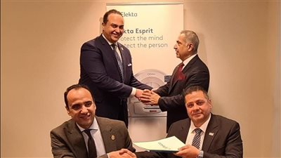 رئيس الرعاية الصحية يشهد توقيع اتفاقية تعاون مع شركة إليكتا السويدية الرائدة في مجال العلاج الإشعاعي