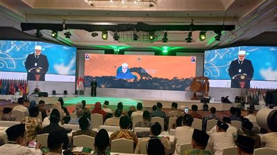 وكيل الأزهر يشارك في افتتاح المؤتمر العالمي الأول لفقه الحضارة بإندونيسيا