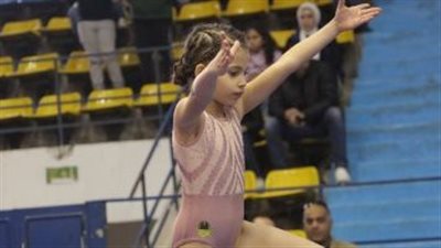 جود بكر تحصد فضية بطولة كأس مصر للجمباز الفنى