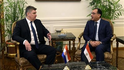 تفاصيل مباحثات رئيس مجلس الوزراء مع الرئيس الكرواتي 