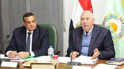 وزير الزراعة يترأس مجلس إدارة هيئة التعمير والتنمية الزراعية 