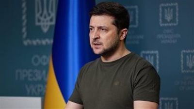 الرئيس الأوكرانى يصل بريطانيا فى أول زيارة منذ العملية العسكرية الروسية