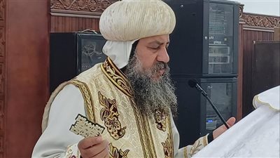 أسقف السويس يترأس قداس صوم يونان بكنيسة الشهيد مارجرجس 
