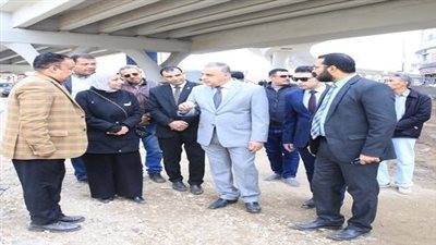 محافظ سوهاج يتفقد أعمال تطوير نفق العروبة بنسبة تنفيذ 95%